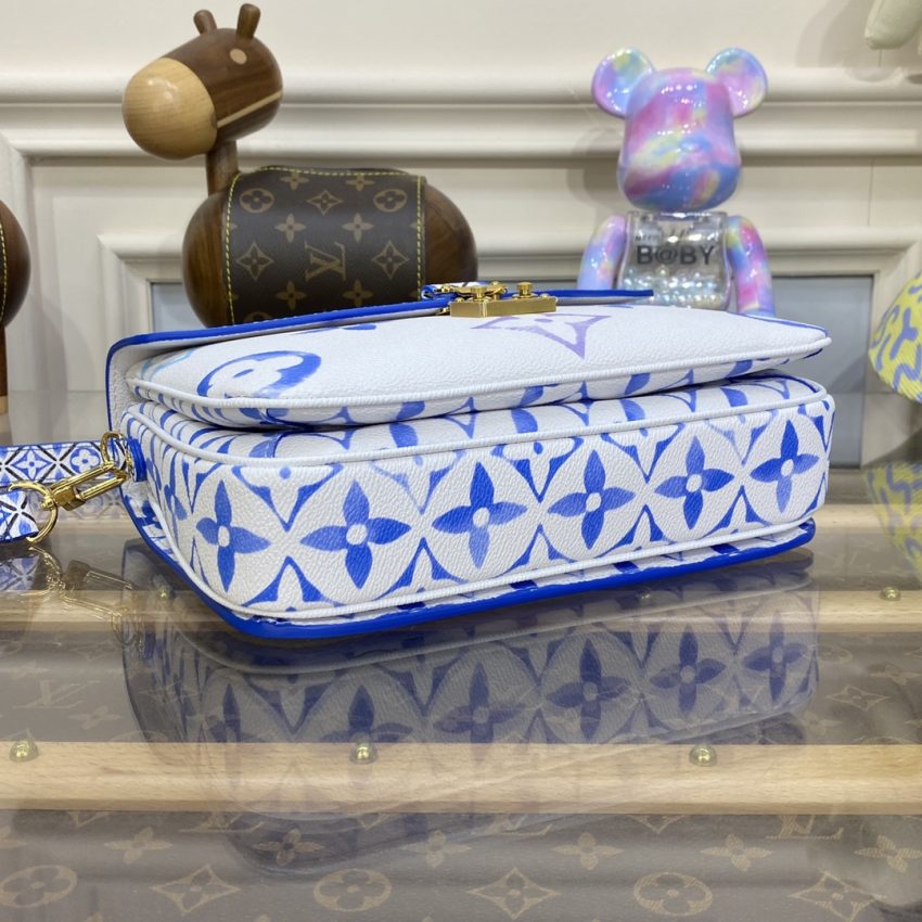 louis vuitton pochette metis blue 5
