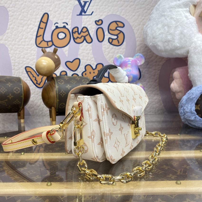 louis vuitton pochette metis east west pink 5