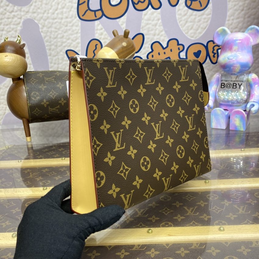 louis vuitton pochette voyage canvas brown 10