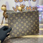 louis vuitton pochette voyage canvas brown 7