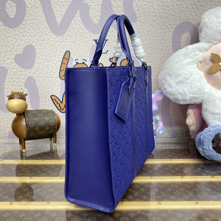 louis vuitton sac plat 24h blue 2