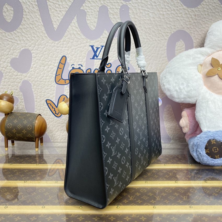 louis vuitton sac plat black large 2