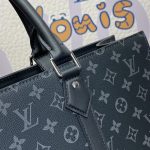 louis vuitton sac plat black large 9
