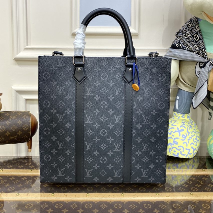 louis vuitton sac plat m black 2