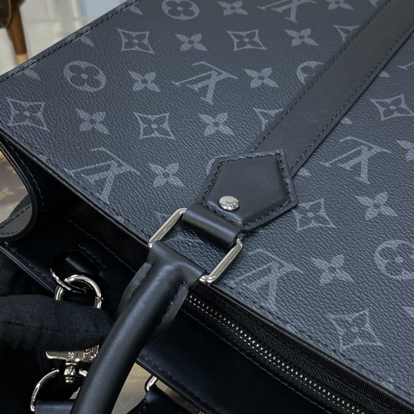 louis vuitton sac plat m black 3