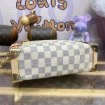 louis vuitton side trunk beige square 6