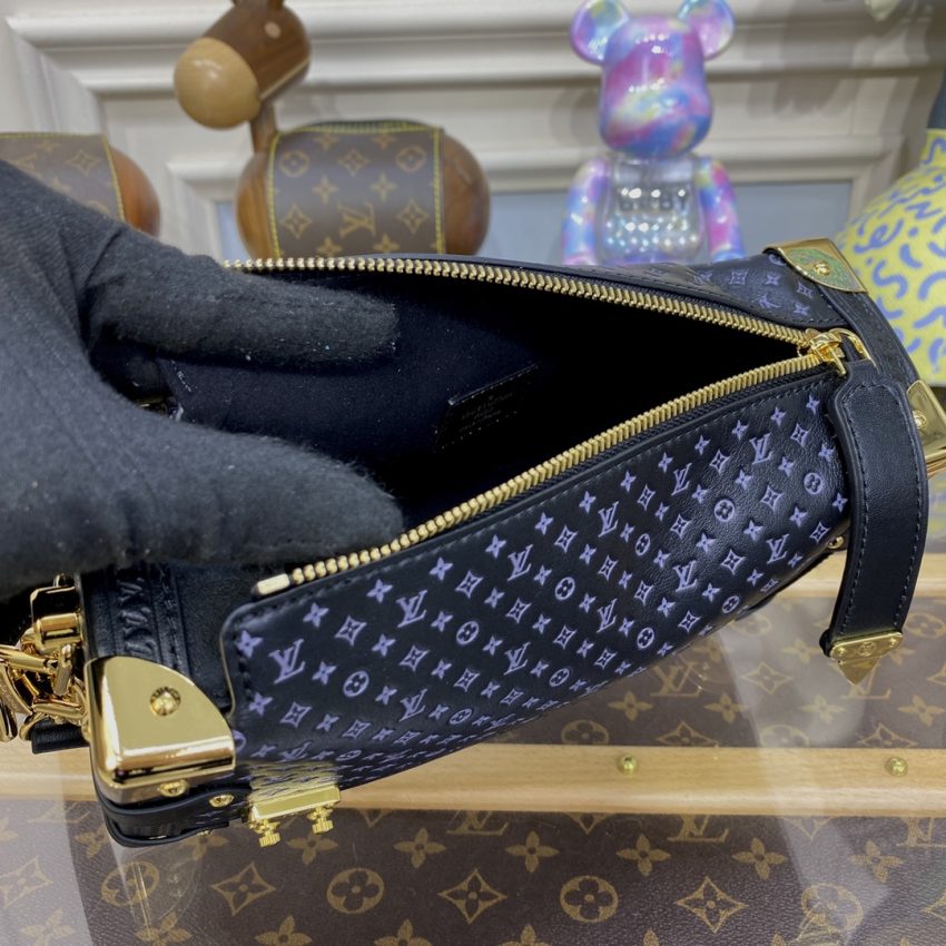 louis vuitton side trunk black 8