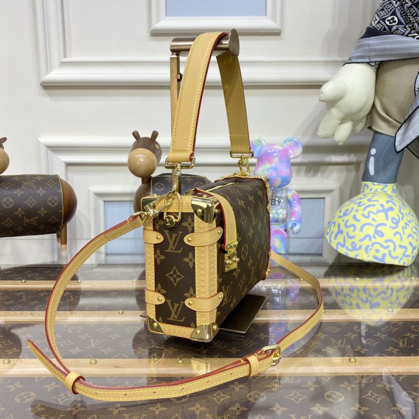 louis vuitton side trunk dark brown 3
