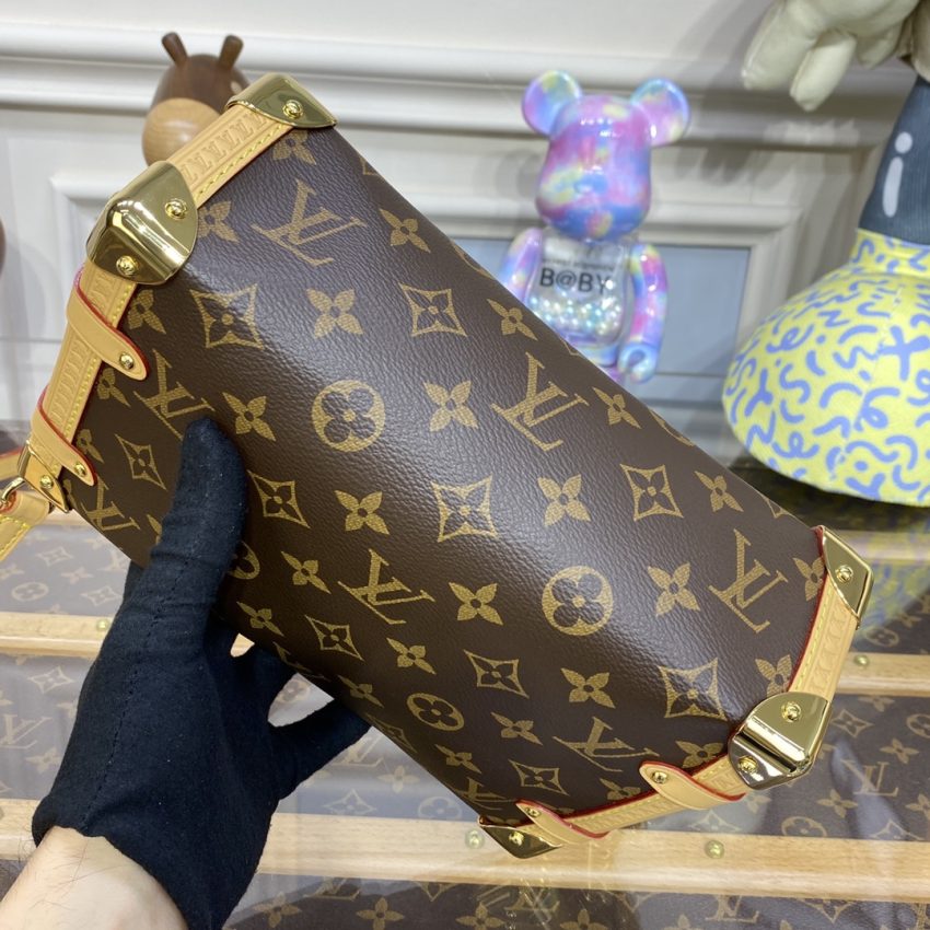 louis vuitton side trunk dark brown 5