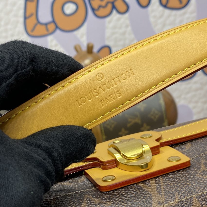 louis vuitton soul trunk east west brown 11
