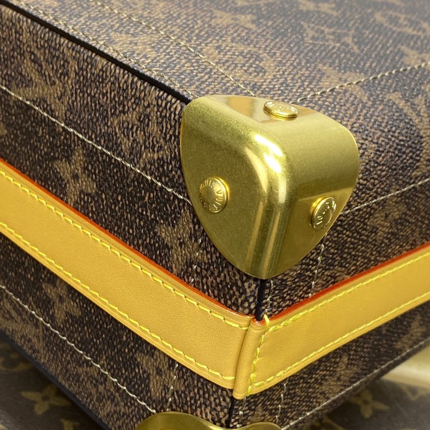 louis vuitton soul trunk east west brown 8