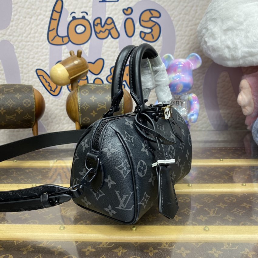 louis vuitton speedy 18 black 10