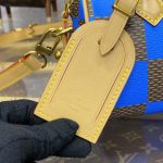 louis vuitton speedy 18 blue grid 2
