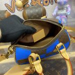 louis vuitton speedy 18 blue grid 5