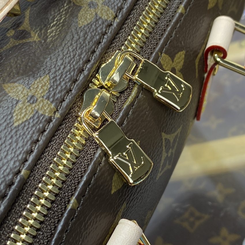 louis vuitton speedy 18 brown 7