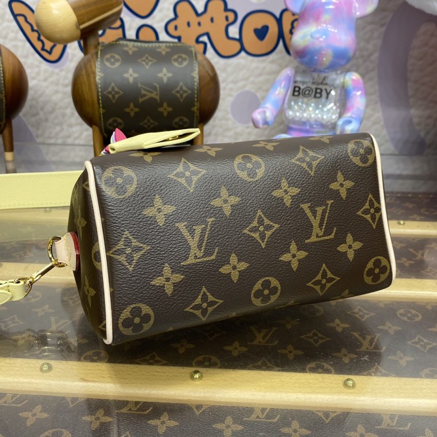 louis vuitton speedy 18 brown 8