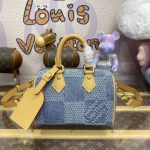 louis vuitton speedy 18 denim 2