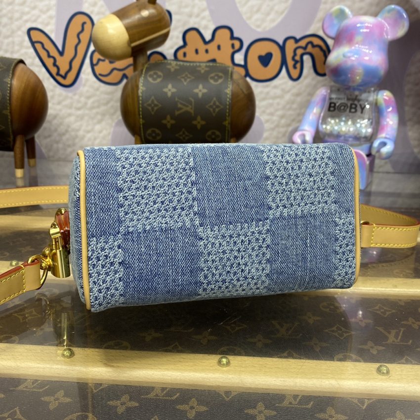 louis vuitton speedy 18 denim 5
