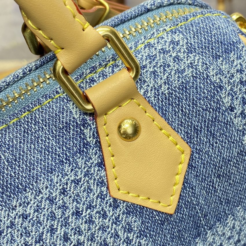 louis vuitton speedy 18 denim 8
