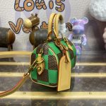 louis vuitton speedy 18 green grid 10