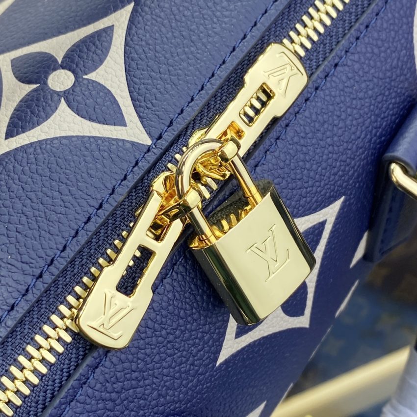 louis vuitton speedy bandouliere 20 blue 7
