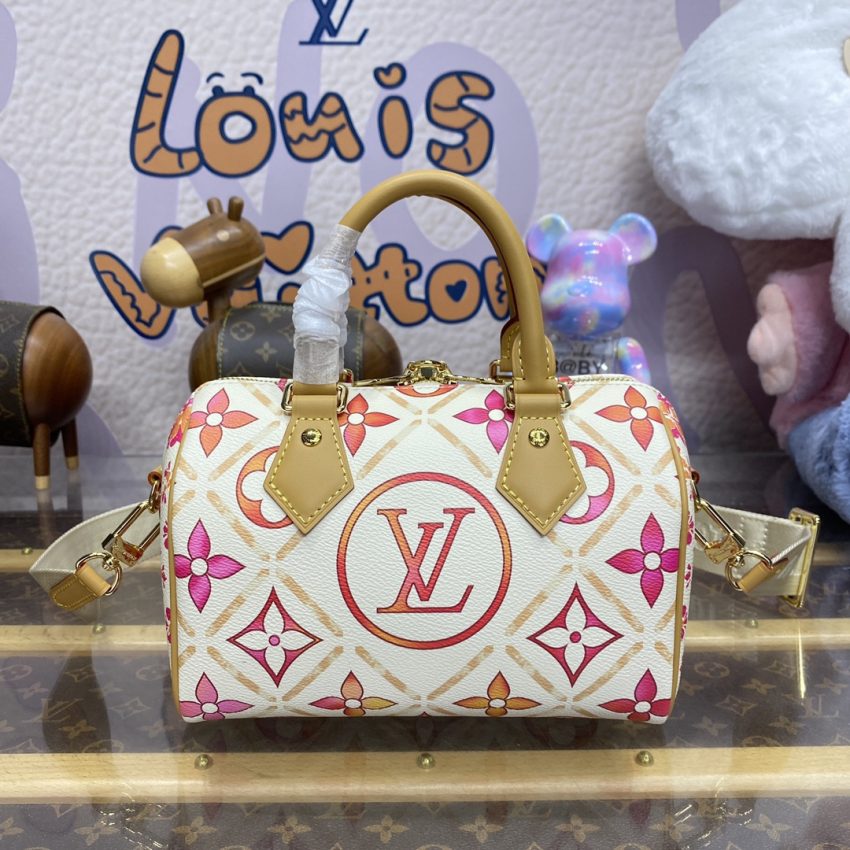 louis vuitton speedy bandouliere 20 orange 2