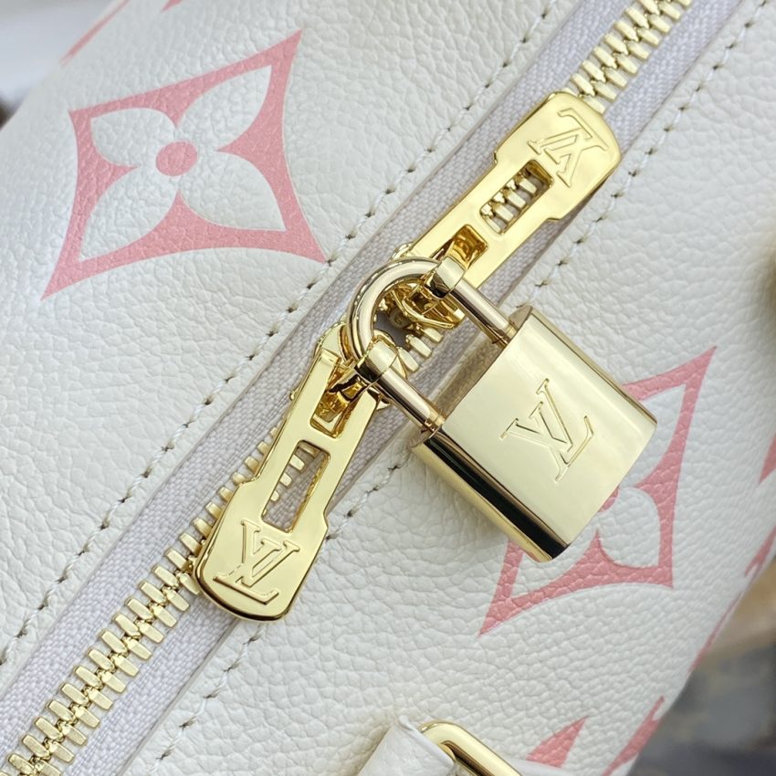 louis vuitton speedy bandouliere 20 white pink 3