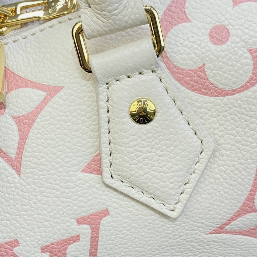 louis vuitton speedy bandouliere 20 white pink 6