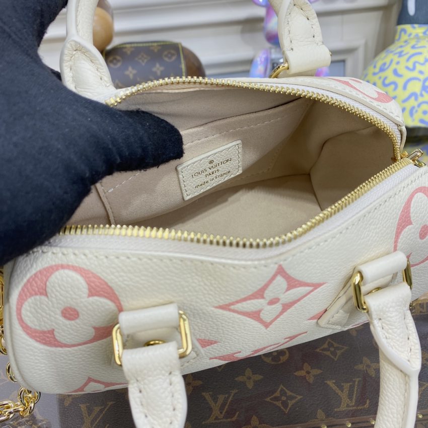 louis vuitton speedy bandouliere 20 white pink 8