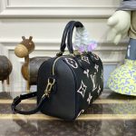 louis vuitton speedy bandouliere 25 black pink 3