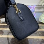 louis vuitton speedy bandouliere 25 black pink 5