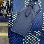 louis vuitton speedy bandouliere 25 blue grid 9