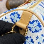 louis vuitton speedy bandouliere 25 blue white 2