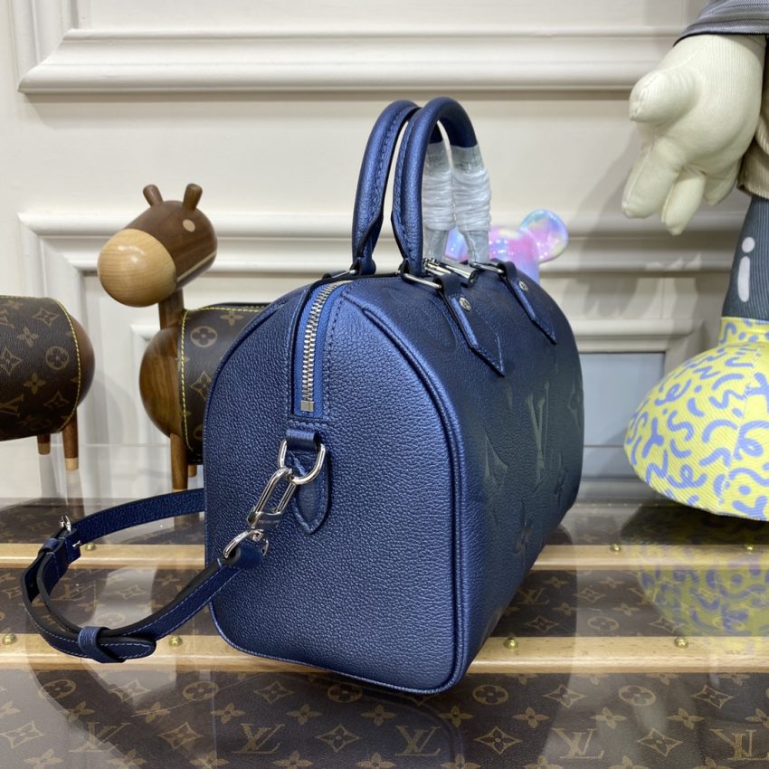 louis vuitton speedy bandouliere 25 dark blue 5