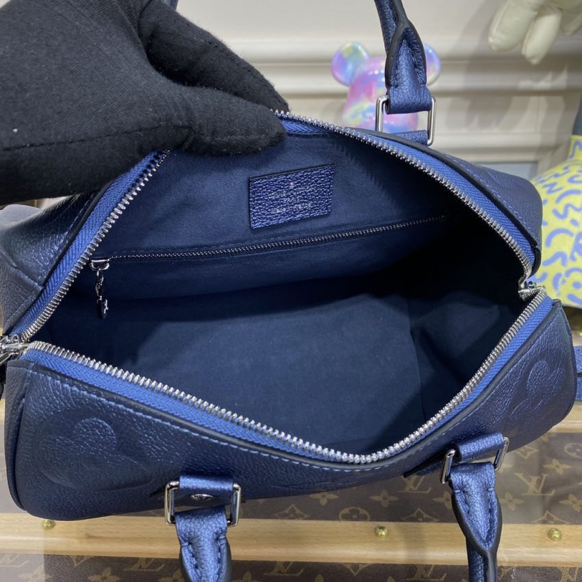 louis vuitton speedy bandouliere 25 dark blue 6