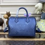 louis vuitton speedy bandouliere 25 dark blue 9