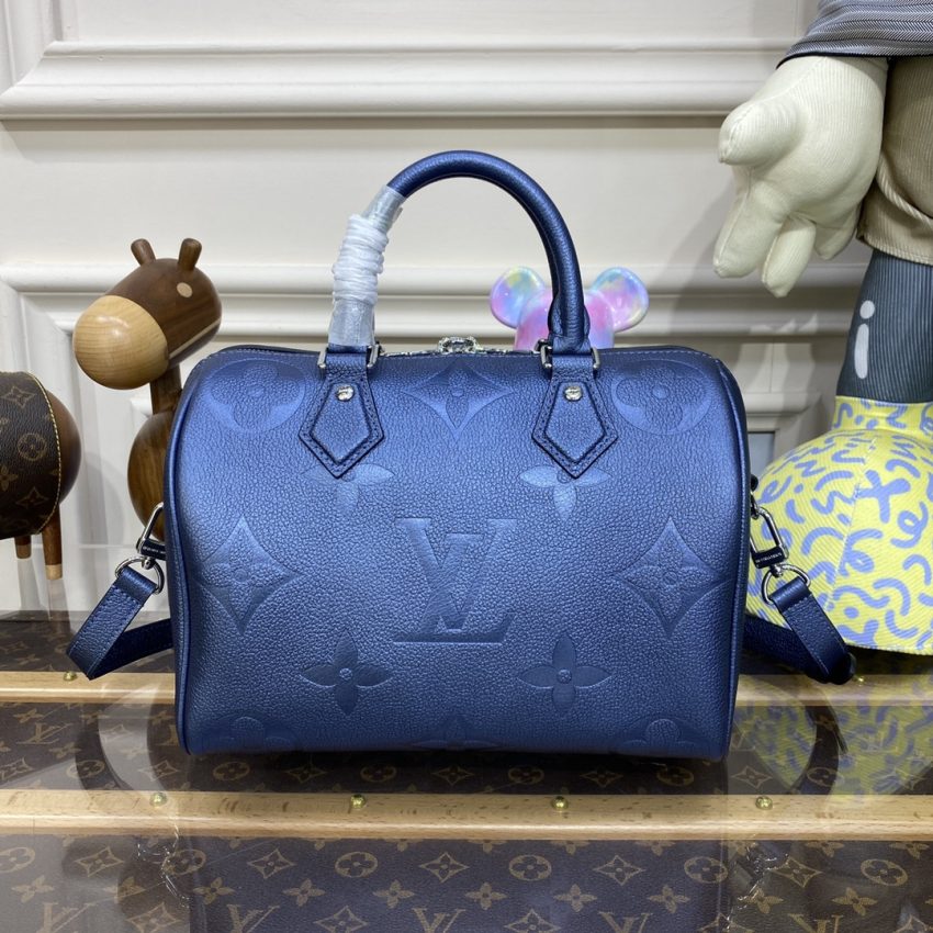 louis vuitton speedy bandouliere 25 dark blue 9