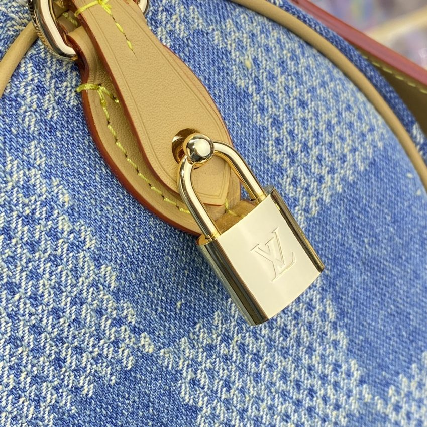 louis vuitton speedy bandouliere 25 denim 9
