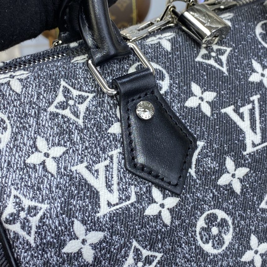 louis vuitton speedy bandouliere 25 denim canvas 2