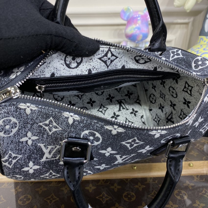 louis vuitton speedy bandouliere 25 denim canvas 8