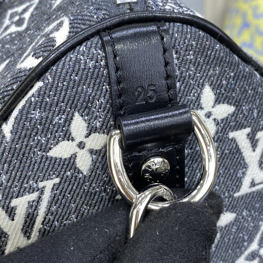 louis vuitton speedy bandouliere 25 denim canvas 9