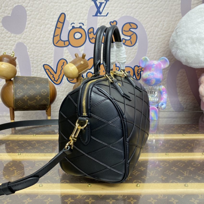 louis vuitton speedy bandouliere 25 full black 2