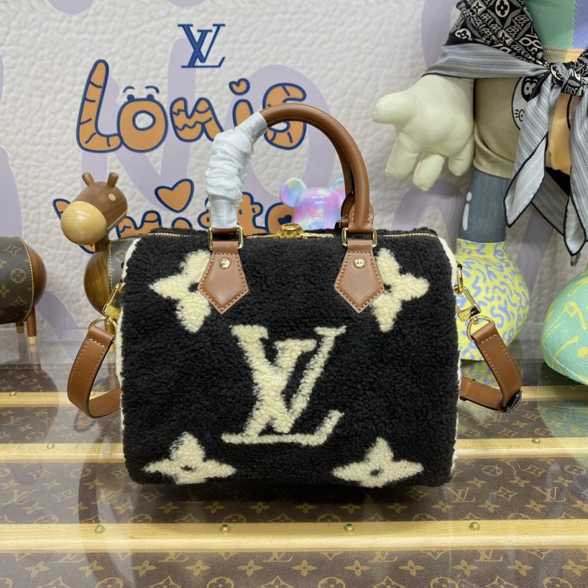 louis vuitton speedy bandouliere 25 wool 7