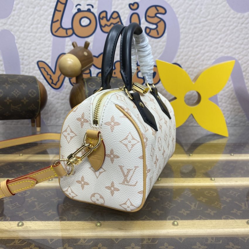 louis vuitton speedy bandouliere beige 6