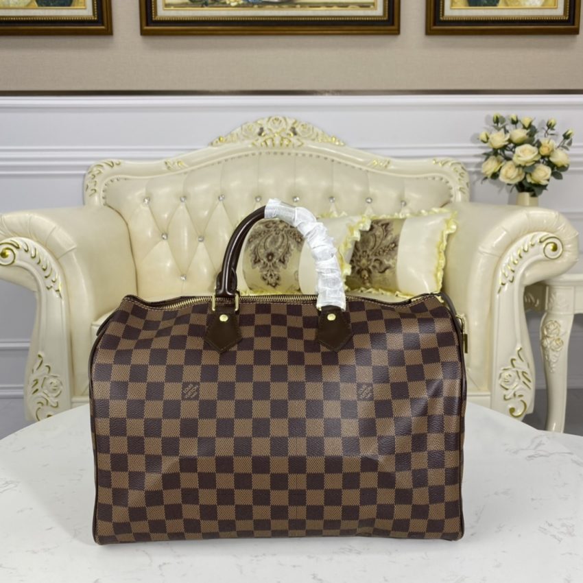 Louis Vuitton Speedy brunt rutnät 2