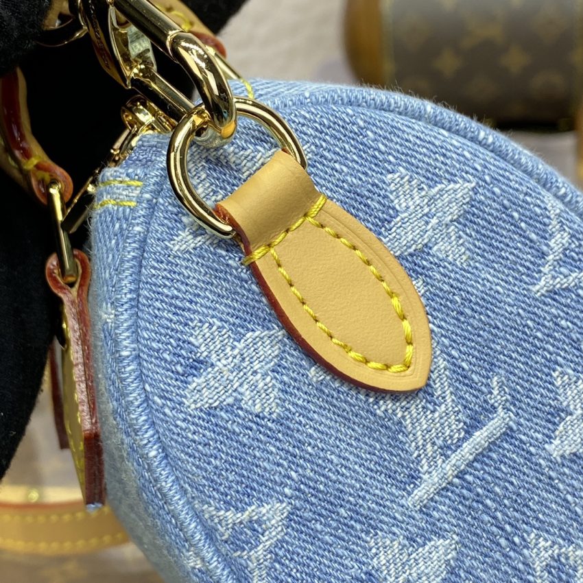 louis vuitton speedy nano denim 9