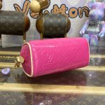 louis vuitton speedy nano pink patent 6