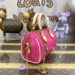 louis vuitton speedy nano pink patent 9