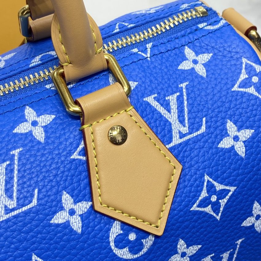 louis vuitton speedy p9 bandouliere 25 blue 9