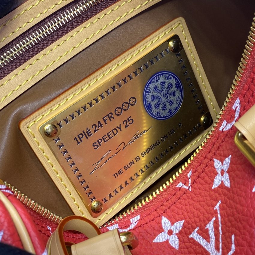 louis vuitton speedy p9 bandouliere 25 red 7